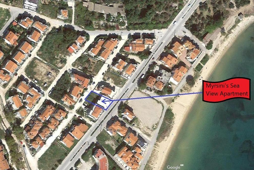 Myrsini'S Sea View Apartment Néa Péramos Dış mekan fotoğraf