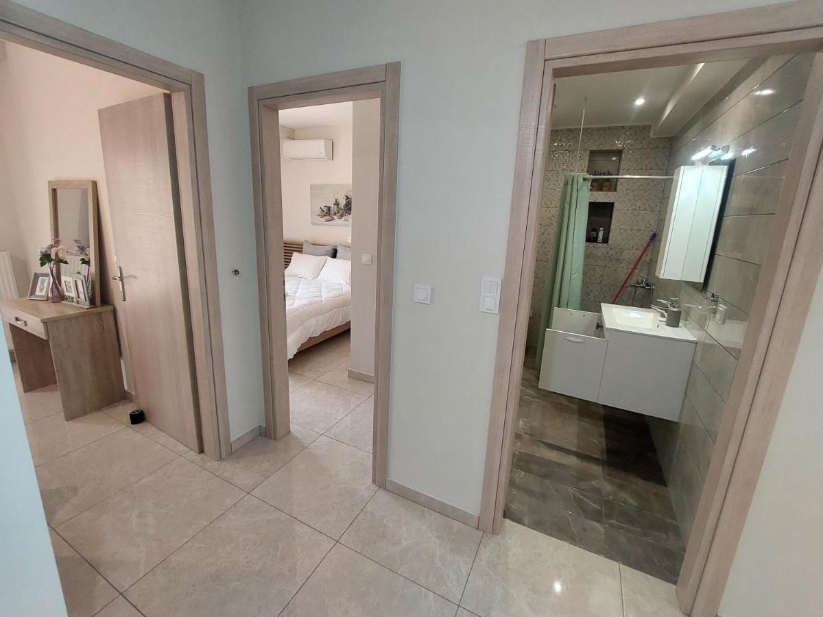 Myrsini'S Sea View Apartment Néa Péramos Dış mekan fotoğraf