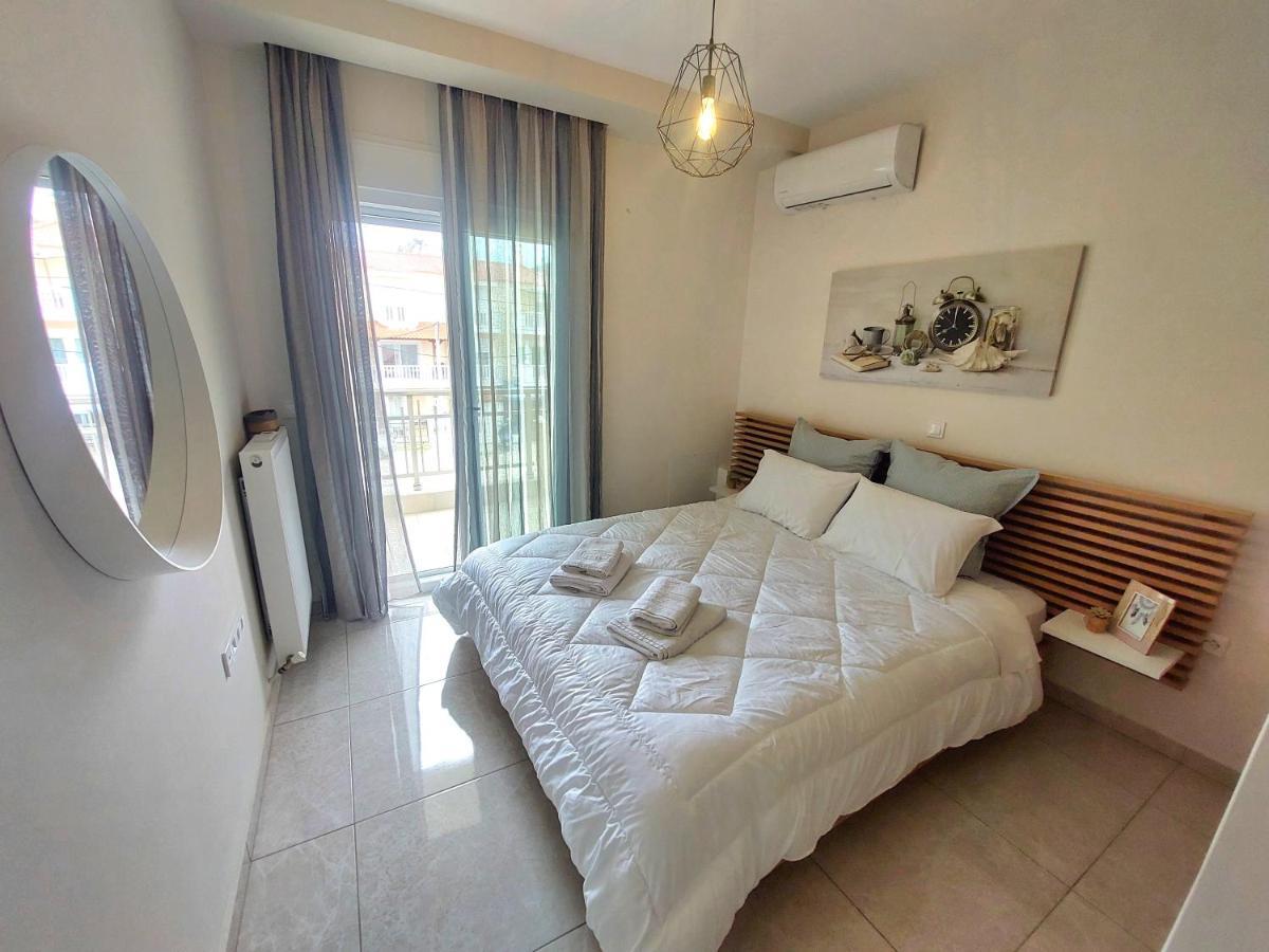 Myrsini'S Sea View Apartment Néa Péramos Dış mekan fotoğraf